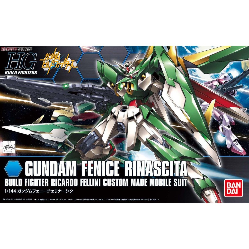 Mô hình lắp ráp HG 1/144 BF Fenice Rinascita - gundam HGBF bandai