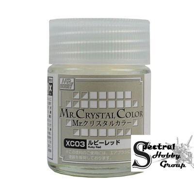 Sơn mô hình mr.Hobby Crytal Color lacquer paint XC 01 ~ 08 Pearl Color