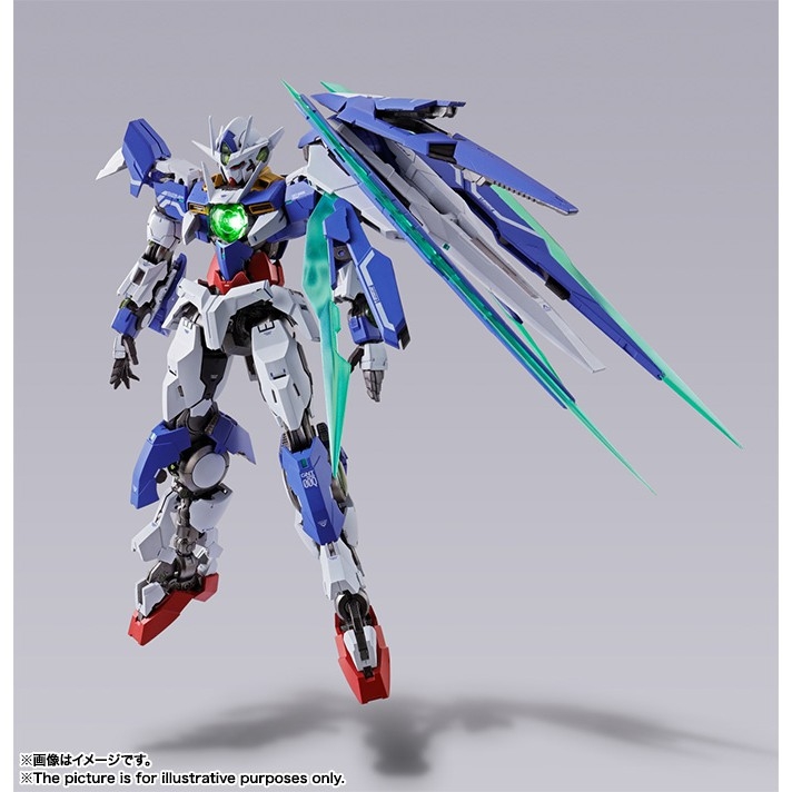 Mô hình Figure MB 1/100 Metal Build Gundam 00 QAN T 00 Quantum 00Q bandai