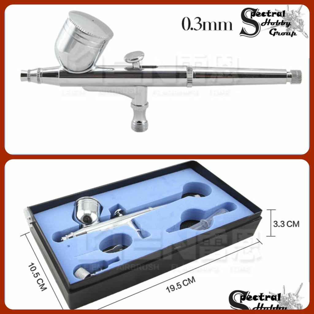 Bút sơn mô hình Pen Airbrush Double Action 0.3mm HD130 HD131 0.2mm 0.5mm Taiwan series