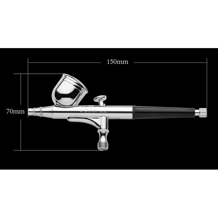 Bút sơn mô hình Airbrush Ustar s120 0.2mm s130 0.3mm s150 0.5mm U-star