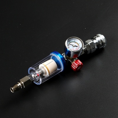 Dụng cụ lọc nước và điều áp mini size 1/4 cho bút sơn airbrush Pressurized filter water