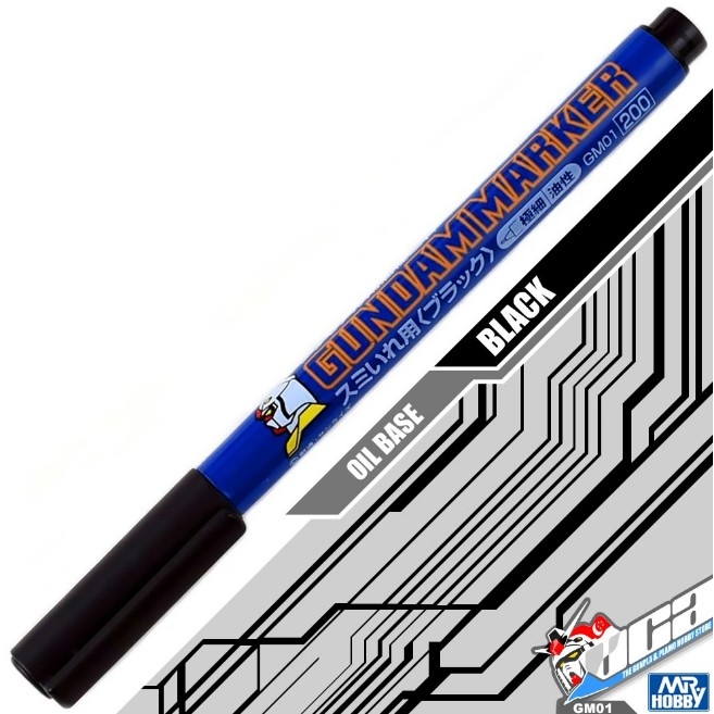 Dụng cụ mô hình kĩ thuật bút kẻ Panel line Gundam Marker Mr.Hobby GM