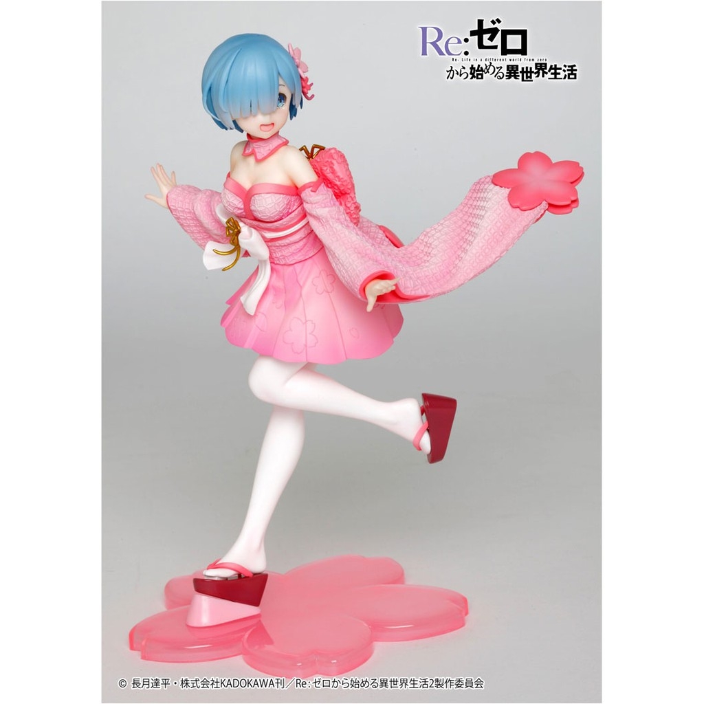 Mô hình nhân vật Anime Precious Figure Rem SAKURA Ver. Re: Zero Taito