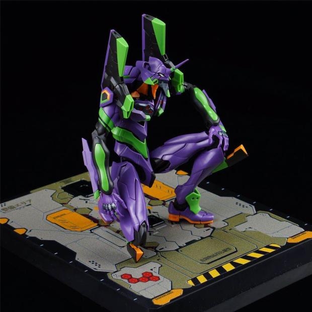 Đế giá đỡ mô hình Action Base EVA MB HG RG Evangelion - The wind (không kèm mô hình EVA01)