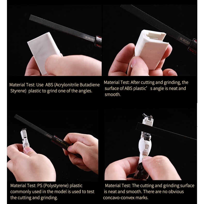 Dụng cụ dũa nhám mài mịn cho mô hình Border BD0039 Hsiang HMT model tool