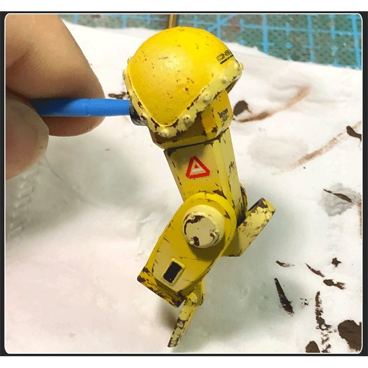 Dụng cụ bút bàn chải bông tạo hiệu ứng cũ cho mô hình Stick Sponge Brush Make Pen Old Effect