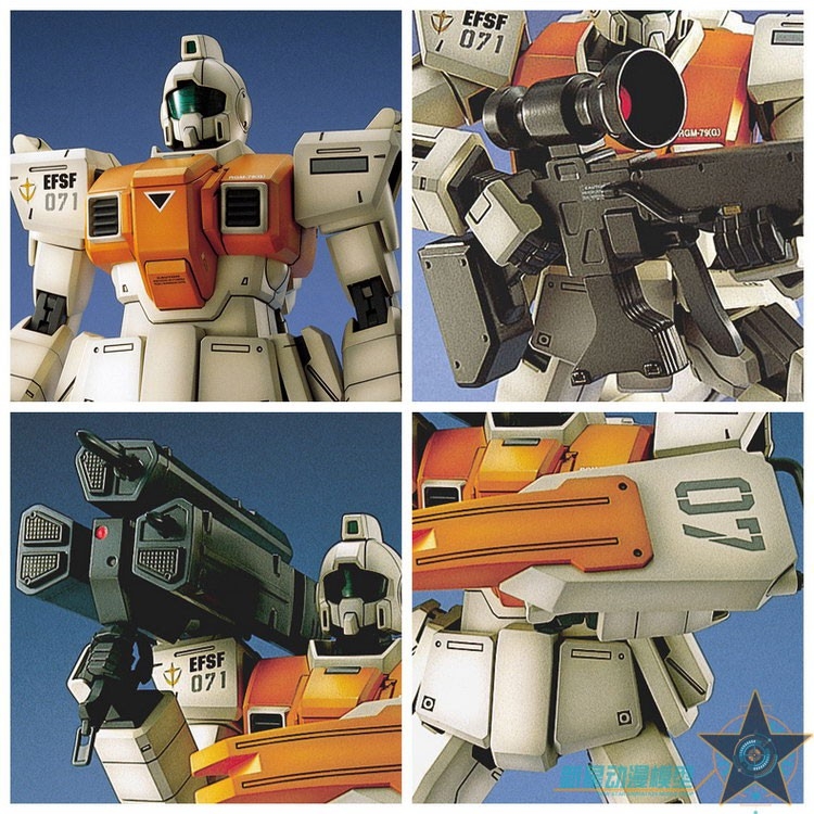 Mô hình lắp ghép MG 1/100 RGM 79 (G) GM Ground Type gundam bandai