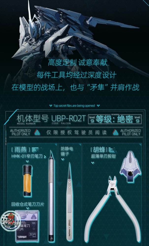 Bộ dụng cụ cao cấp Hobby Mio x Mecha BREAK FALCON Premium Tool Kit For Modeling