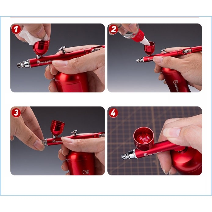 Dung dịch rửa vệ sinh tẩy rửa dụng cụ / bút sơn mô hình airbrush cleaner wash HMT03 HMT04 hobby mio
