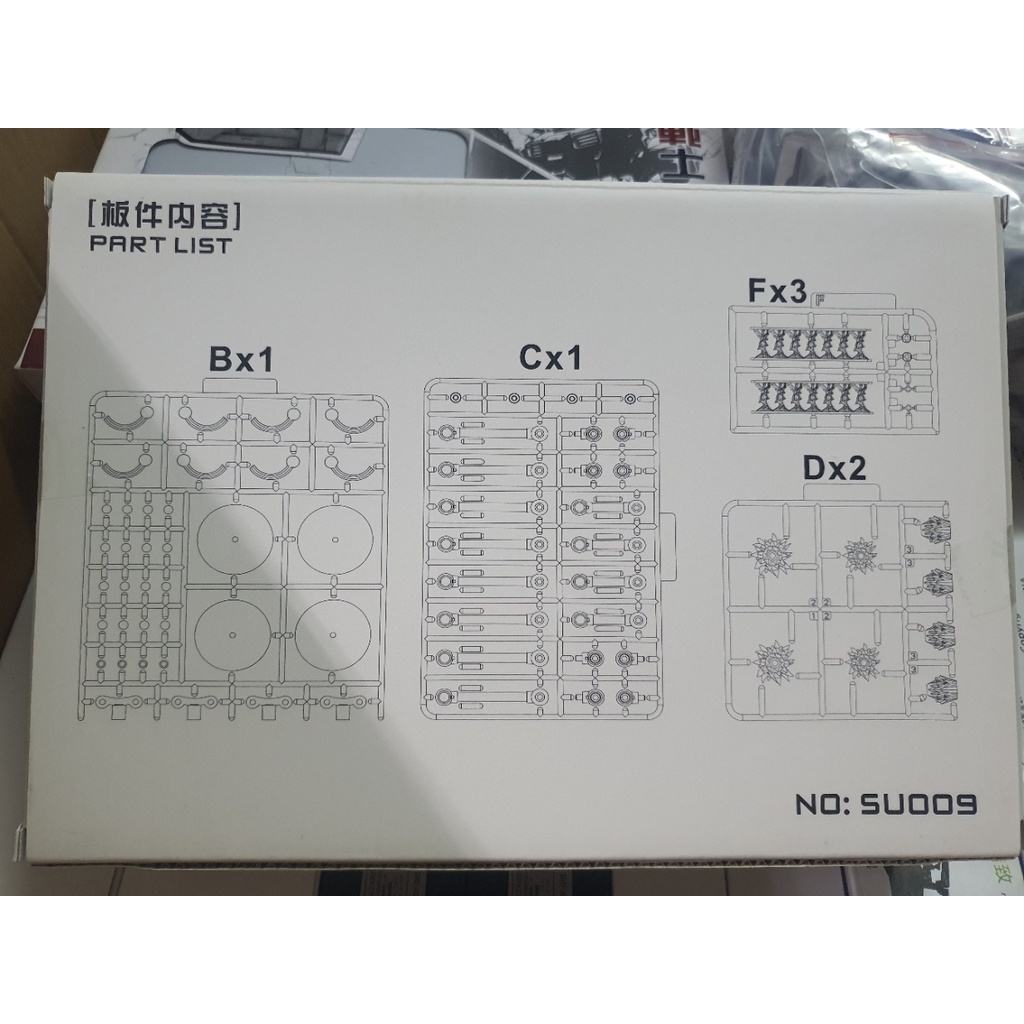 Phụ kiện mô hình hiệu ứng Effect Fin Funnel floating cho RG Nu / Hi-NU HiNu Susan model