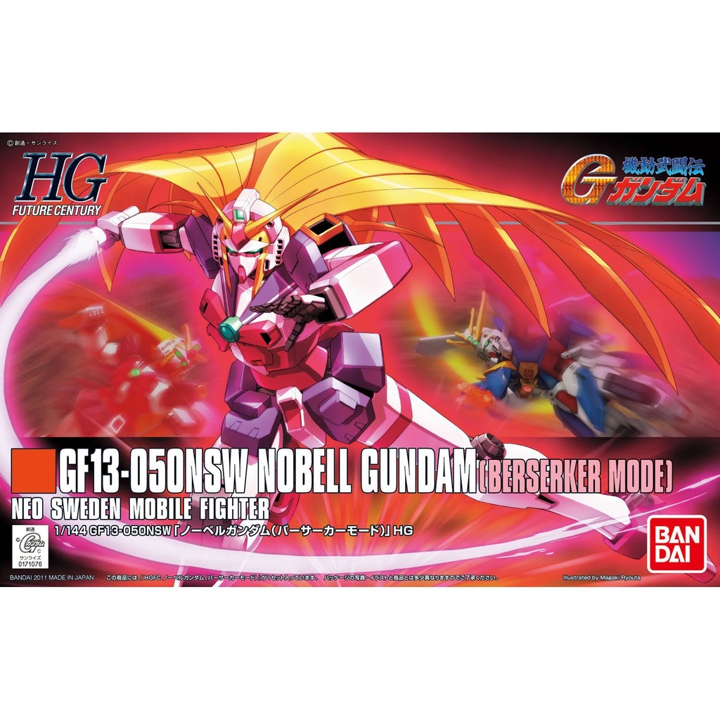 Mô hình lắp ráp HG 1/144 Nobell Gundam Berserker Mode Noble bandai