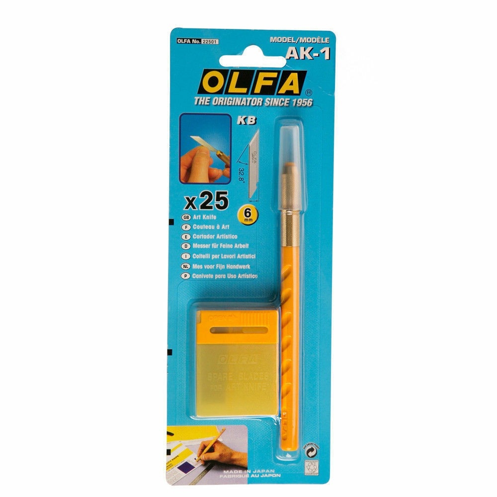 Dụng cụ kỹ thuật mỹ thuật dao mô hình / hộp lưỡi OLFA AK1 AK5 LTD09 series knife