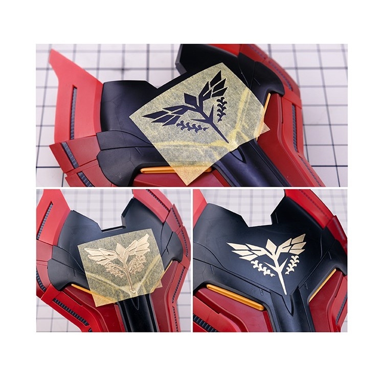 Bút sơn mô hình Galaxy Gold Copper Chrome silver Paint Coloring Pen Gundam marker