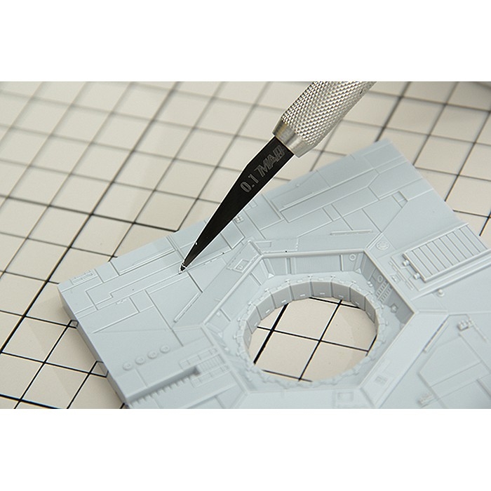 Dụng cụ MADWORKS Chisel kẻ tạo line detail dặm lại line cho mô hình Diamond-like Carbon Coating