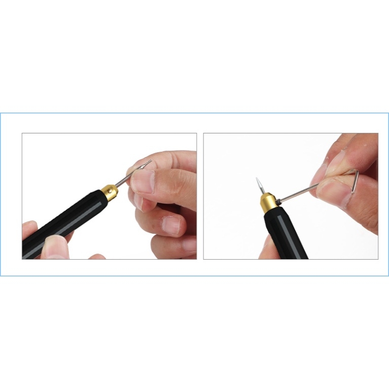 Dụng cụ bút khoan mô hình điêu khắc Mini cầm tay Mài cắt đánh bóng Handheld mini Electric Carving Pen Longxiang DK02