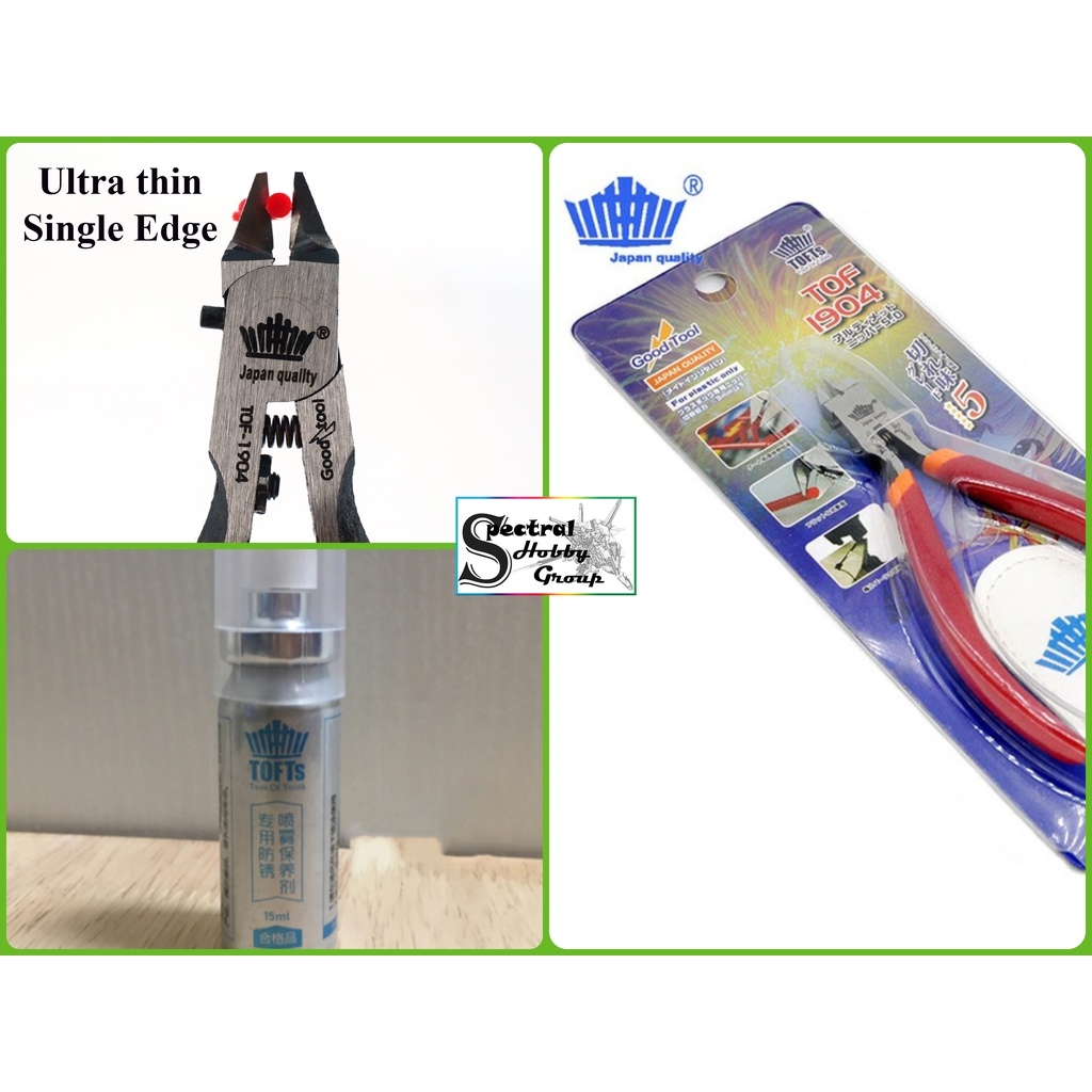 Dụng cụ kìm cắt mô hình TOF1901 - 1904 ultra thin single blade godhand quality SPN120 Tool hobby