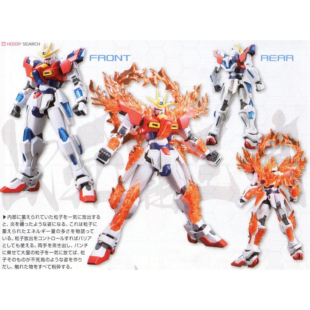 Mô hình lắp ráp HG 1/144 BF Try Burning Gundam HGBF bandai