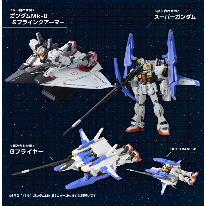 Phụ kiện lắp ráp RG HG 1/144 FXA-05D G-DEFENSER FLYING ARMOR