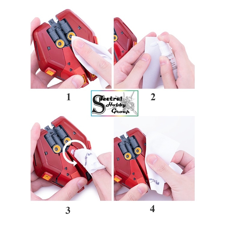 Dụng cụ đánh bóng mô hình Galaxy Polishing Compound 1200 - 3000 fine grinding fluid