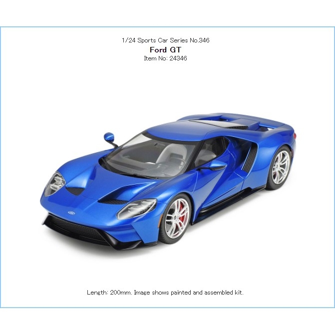 Mô hình lắp ráp ô tô Model Car Tamiya 1/24 Ford GT