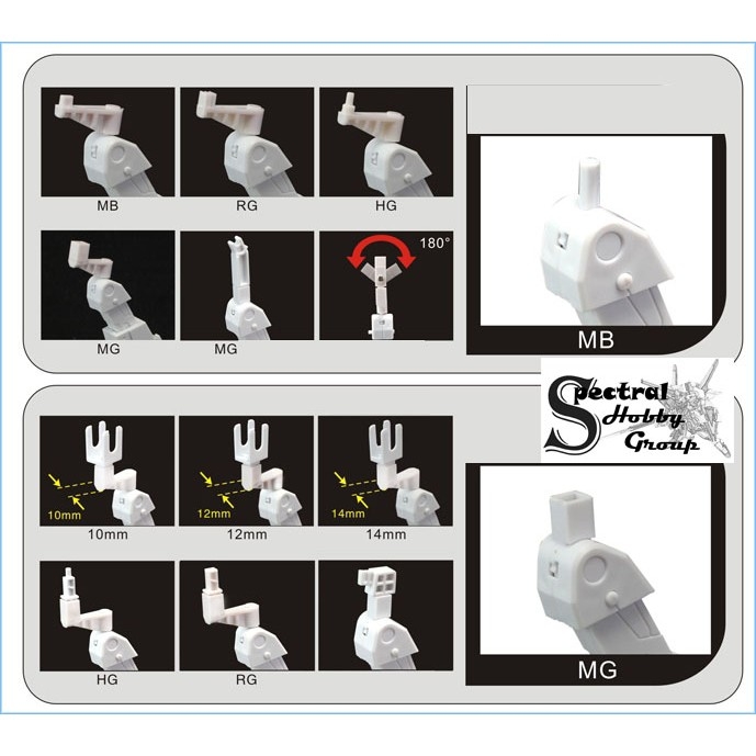 Đế giá đỡ mô hình Gbase Action Base MB MG RG HG Hyaku shiki Zeon gundam