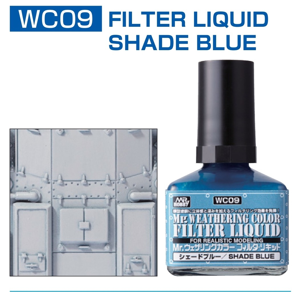 Sơn mô hình mr.hobby Dung dịch Mr Weathering Color | Panel Line - tool hobby