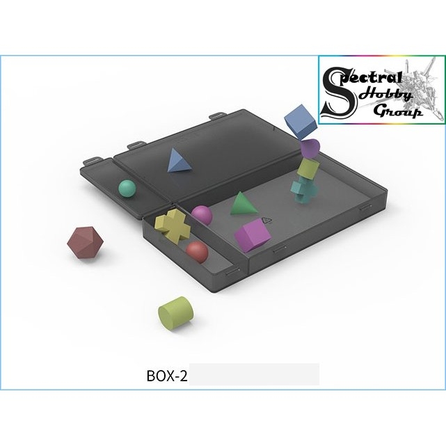 Dụng cụ mô hình Dspiae hộp đựng phụ kiện parts storage box model tool