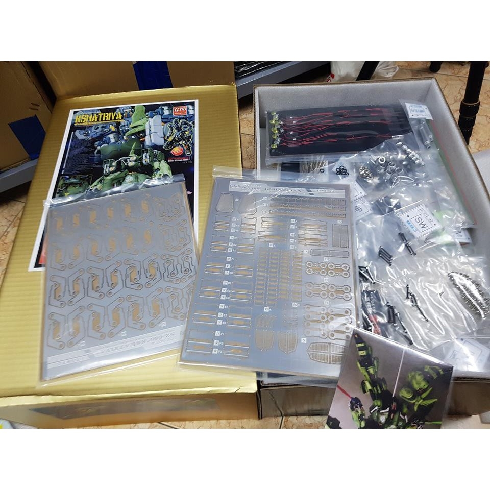 Mô hình lắp ghép G-system 1/72 NZ-666 Kshatriya 2.0 resin gundam