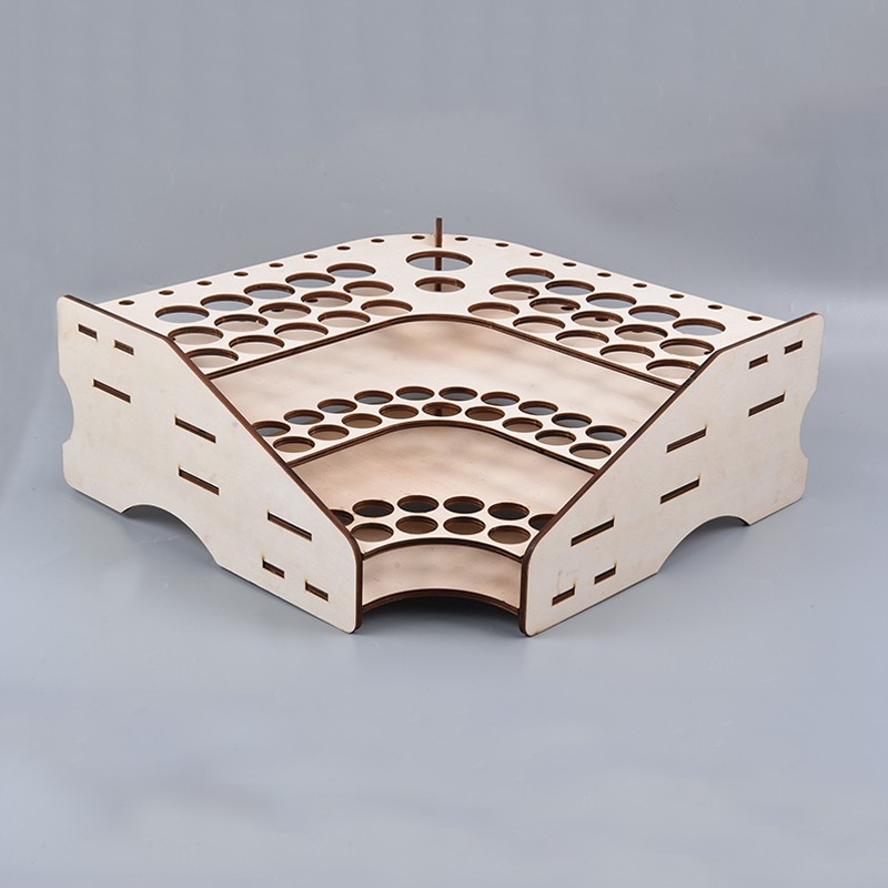 Các loại khay kệ giá để sơn mika gỗ Paint Rack