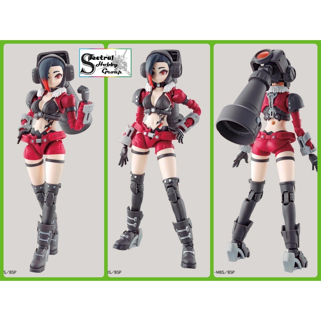 Mô hình lắp ráp Girl Gun Lady Delta Tango Lady Commander Daisy Attack girl gun - GGL Bandai