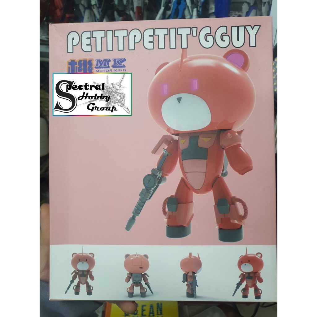 Mô hình lắp ráp SD HG zaku RX78 petit Beargguy ms06 có led