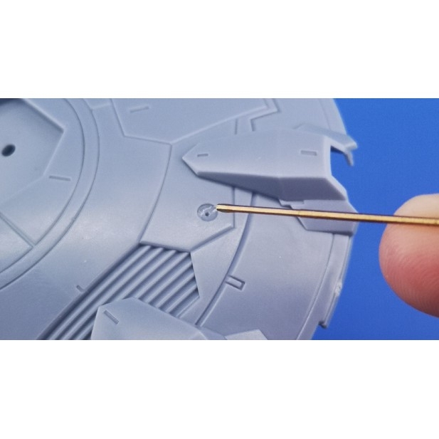 Dụng cụ Mũi khoan bằng Flat Bottom Round Hole Corner/Rivet Spin Blade drill (kèm cán đa năng)