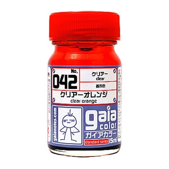 Sơn mô hình Gaia Sunin màu Candy Clear Fluorescent color red Orange Blue Yellow Purple Green paint lacquer