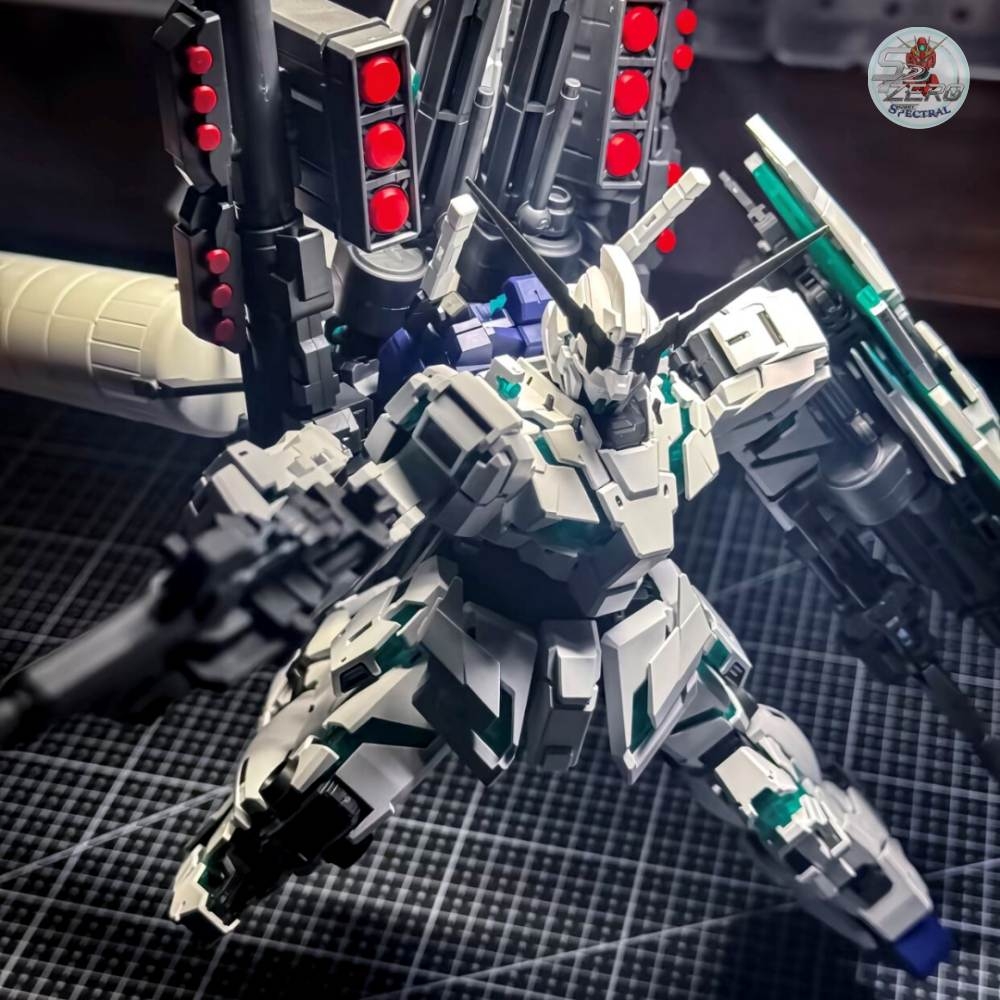 Mô Hình Lắp Ráp Mgex Full Armor Unicorn FA 9903 Tiger Model (+decal nước)