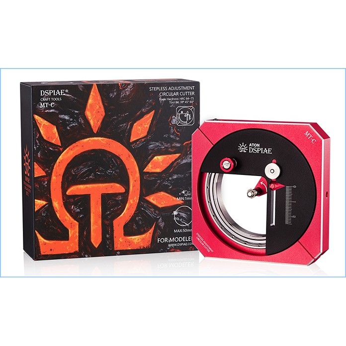 Dụng cụ DSPIAE cắt tròn các cỡ 1-50mm MT-EC MT-C 2.0 Circular Cutter Diameter Circle Cutter