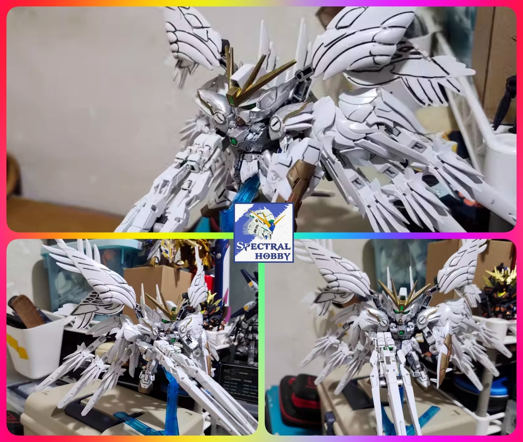 Phụ kiện Susan Cannon Snow White Flying Wing hầu hết cho Gundam SD RG HG HGBD R / Girl 1/12 các loại
