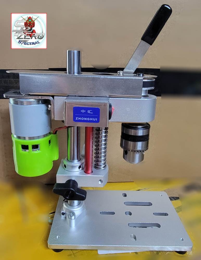 Máy khoan dọc JM802-795 Deluxe để bàn Table Mini Drill Press Wood Drilling PCB Punching