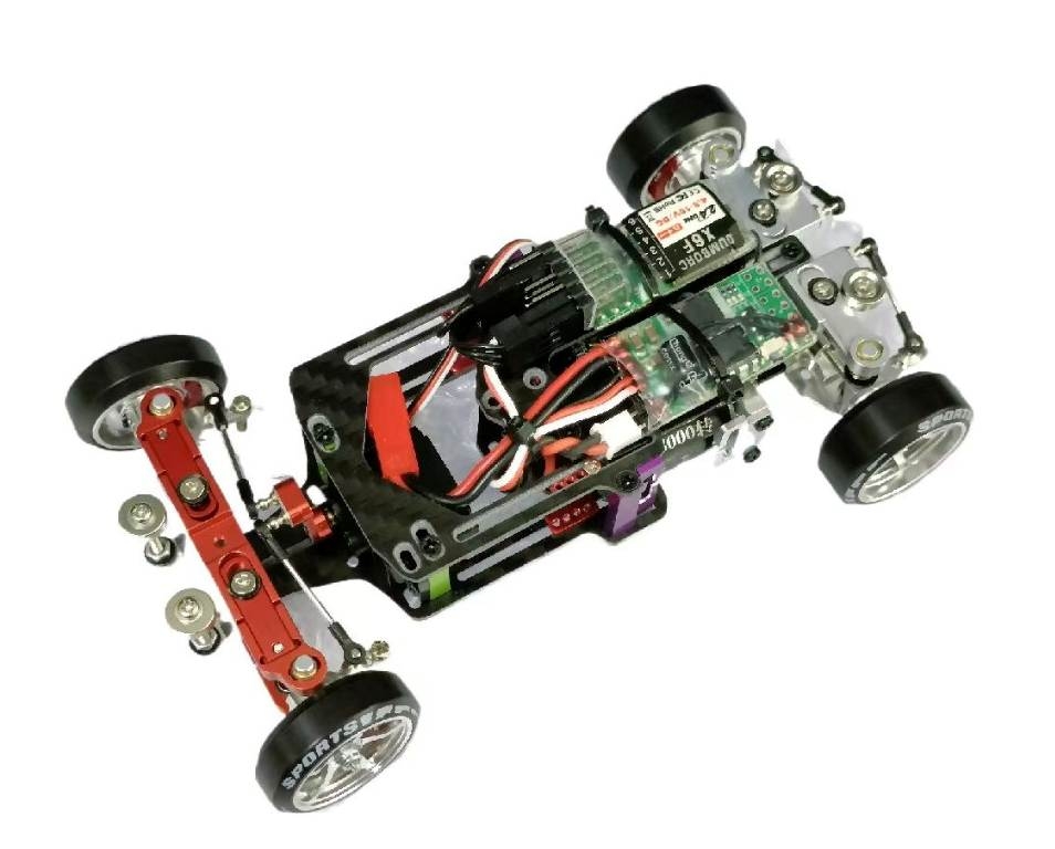 Ô tô điều khiển RC Car Drift 1/28 Remote Control 6CH Carbon Fiber HGD1 RWD 4WD