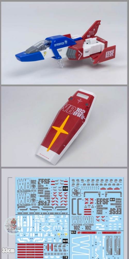 Mô hình lắp ráp Mega Size 1/35 RX-78-2 (52cm) Jumbo Fang Dajing 7802