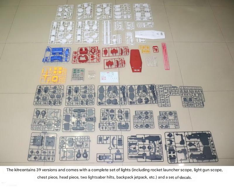Mô hình lắp ráp Mega Size 1/35 RX-78-2 (52cm) Jumbo Fang Dajing 7802