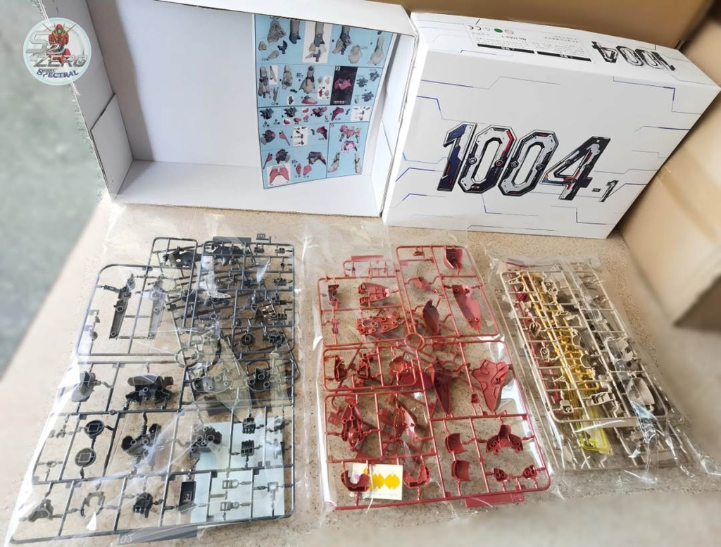 Mô hình lắp ráp HG 1/144 MESSER TYPE F01 - Huaxia