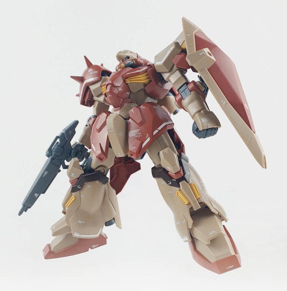 Mô hình lắp ráp HG 1/144 MESSER TYPE F01 - Huaxia