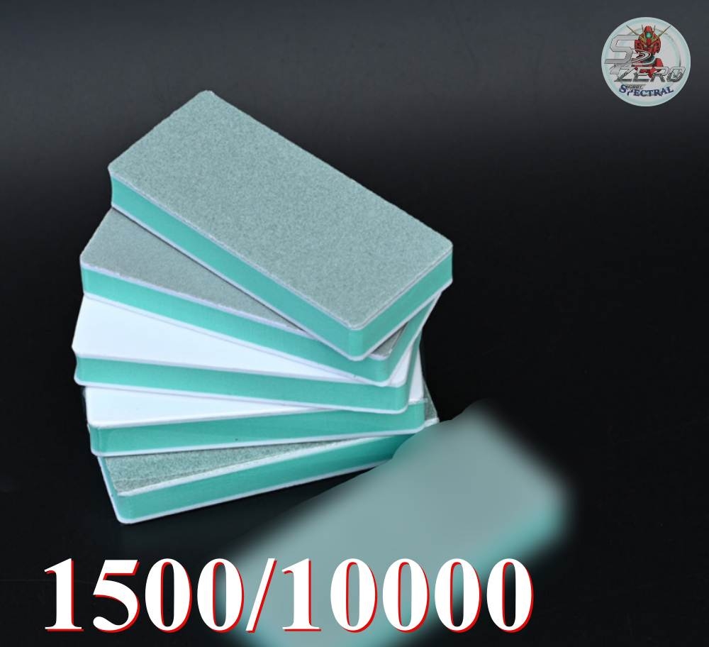 Bộ 5 Nhám xốp khối đánh bóng bọt biển EVA siêu mịn 1000-10000 Sand block Polishing sponge 2 4 mặt