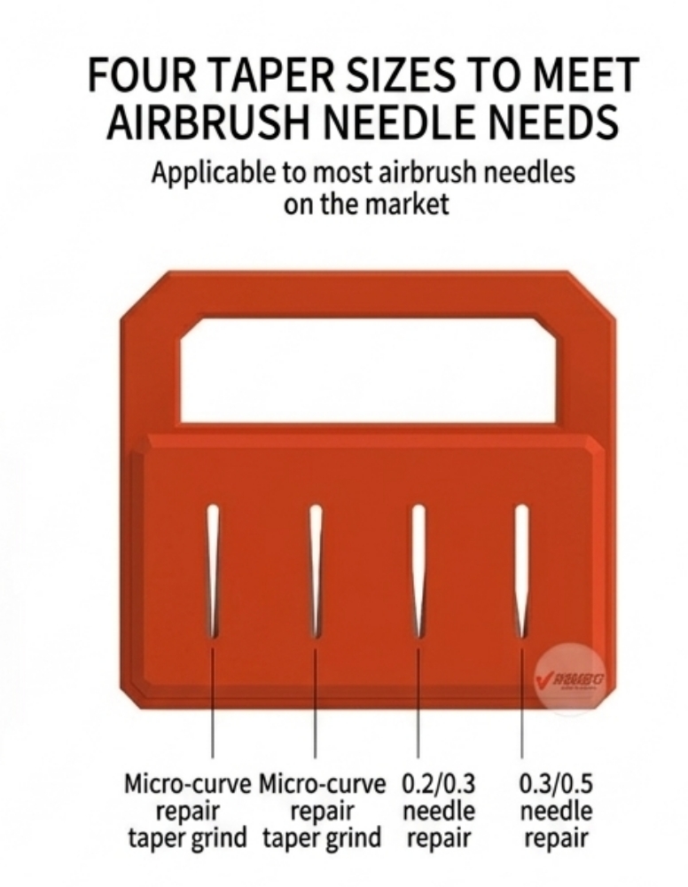 Dụng cụ sửa chữa kim bút sơn Airbrush Needle Repair Tool Mazha