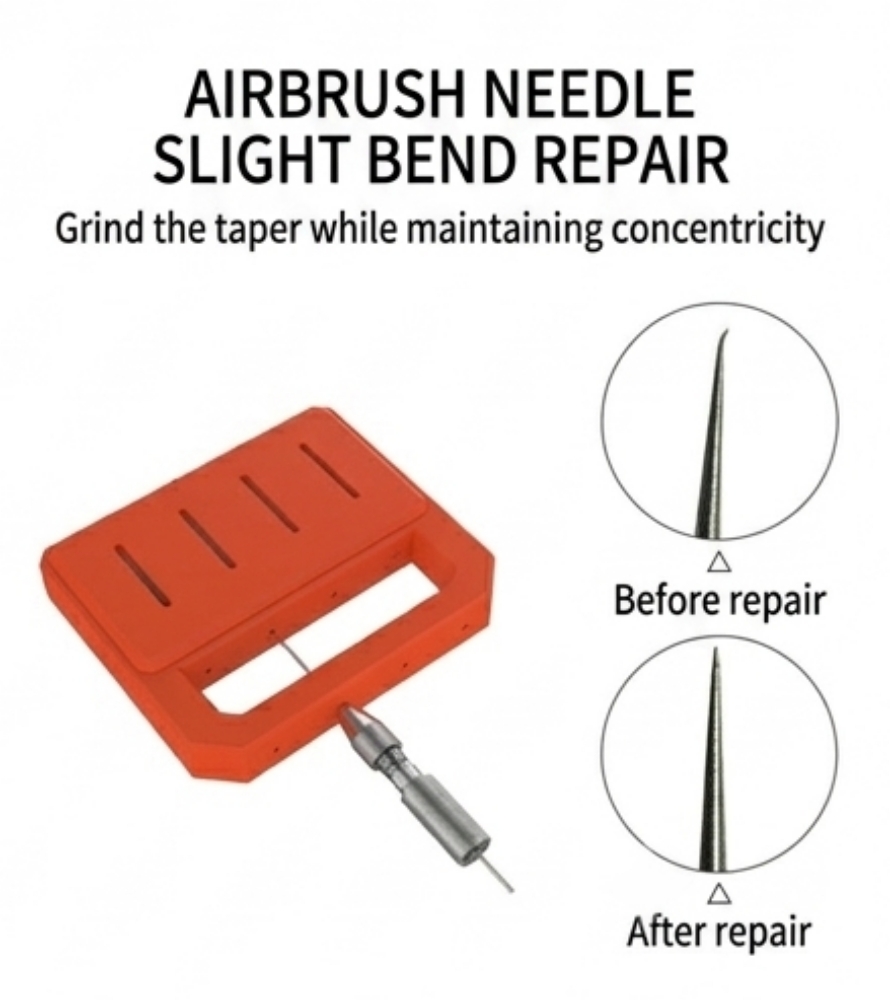 Dụng cụ sửa chữa kim bút sơn Airbrush Needle Repair Tool Mazha
