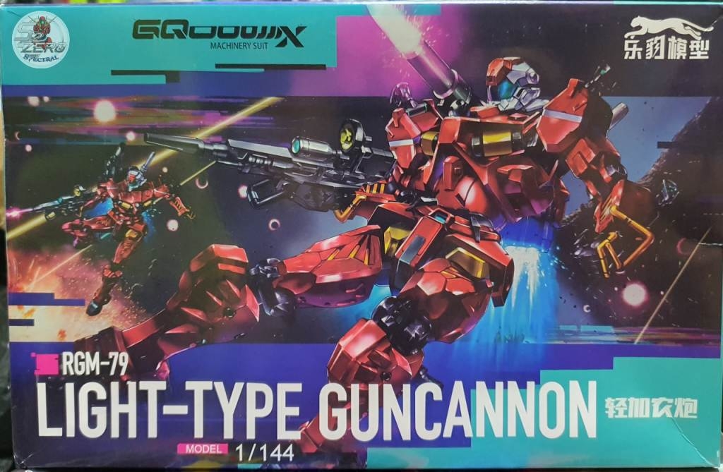 Mô hình lắp ráp HG 1/144 Leopard-GQ Quax Light-type GunCannon