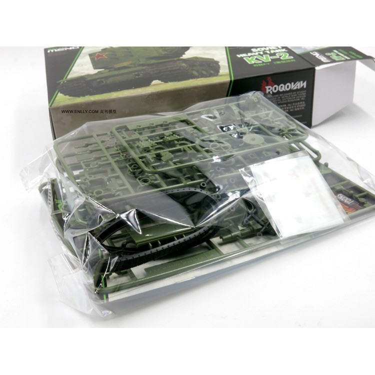 Mô hình lắp ghép Tanks KV-2, World war toons