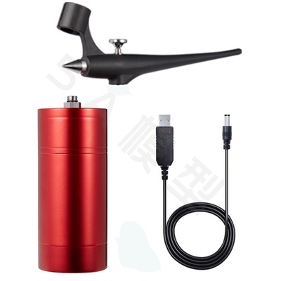 Máy nén khí máy sơn mô hình mini Airbrush Portable Charging Air Pump MK001 | bút sơn Mark Pen