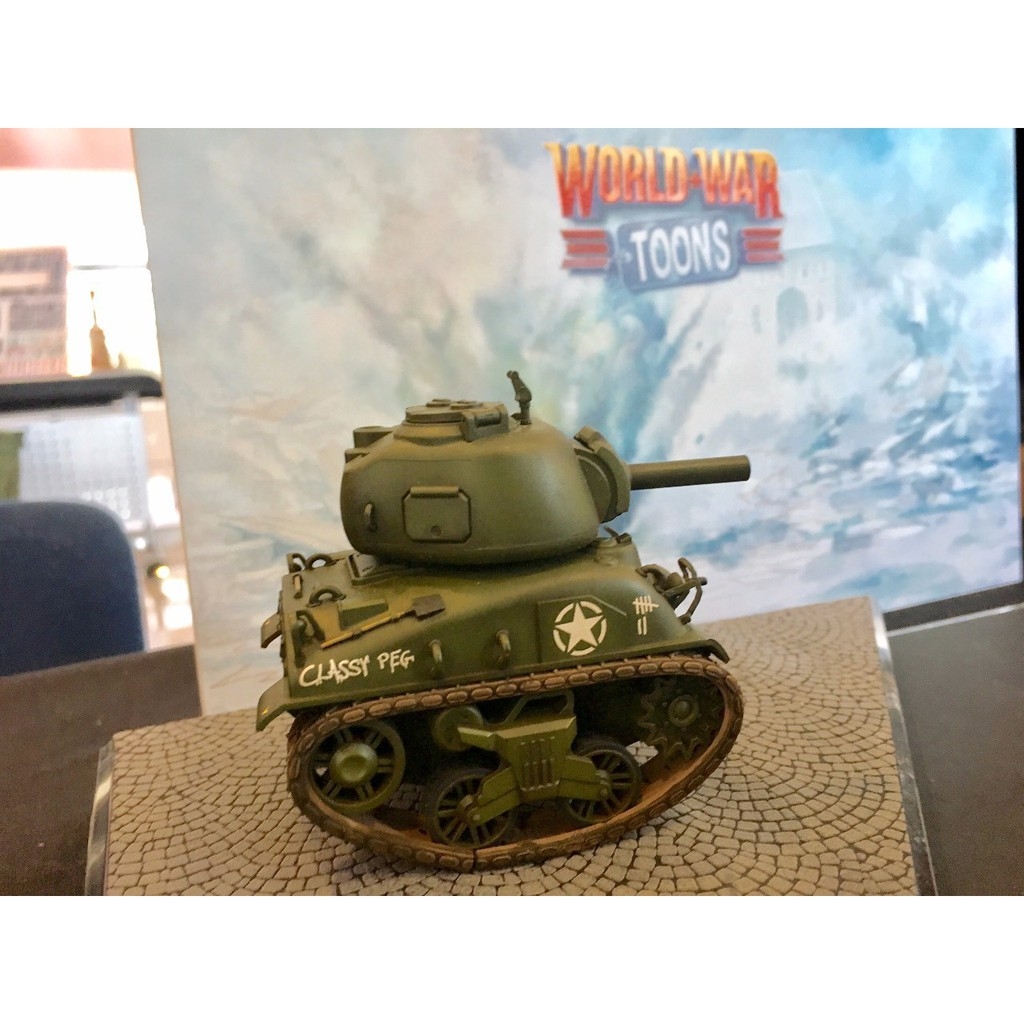 Mô hình lắp ghép Tank SHERMAN, World War Toons